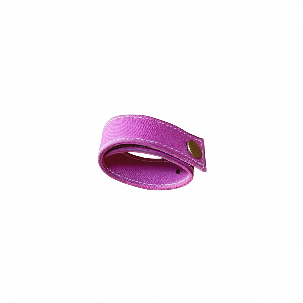 Bracelet fuchsia plié