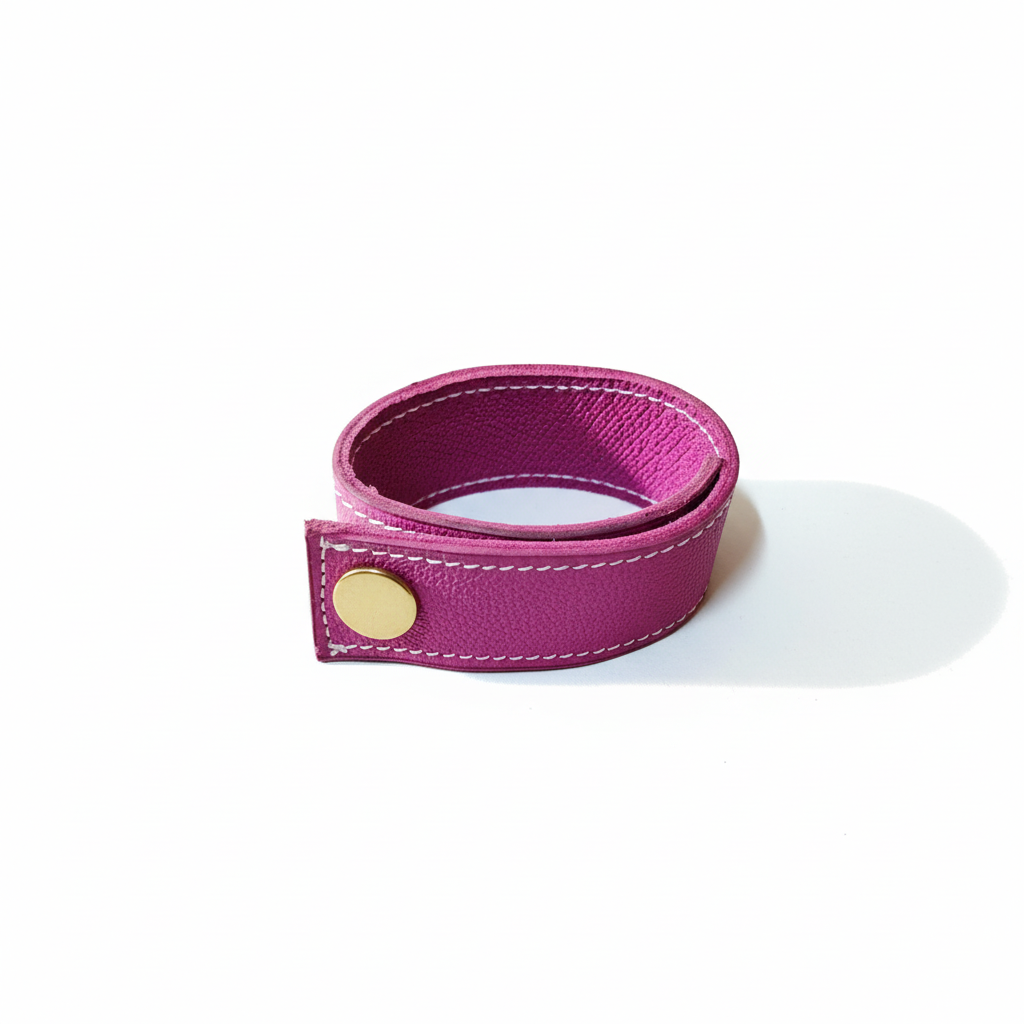Bracelet fuchsia vue ouverte