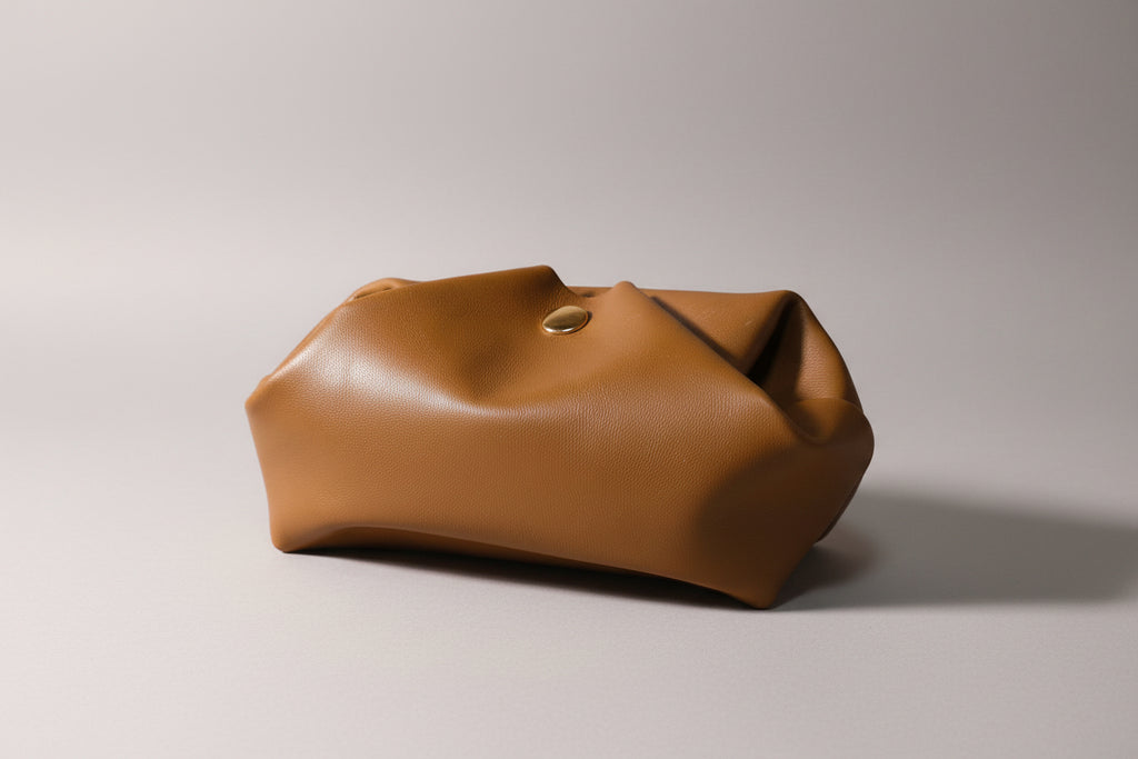 Porte-monnaie & Mini pochette Kola Cognac