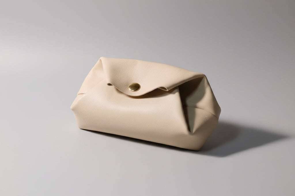 Porte-monnaie & Mini pochette Kola Écru