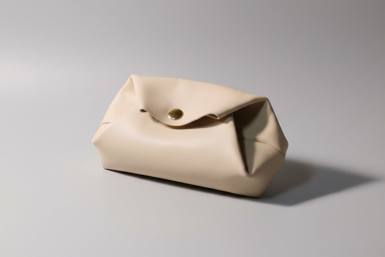 Porte-monnaie & Mini pochette Kola Écru