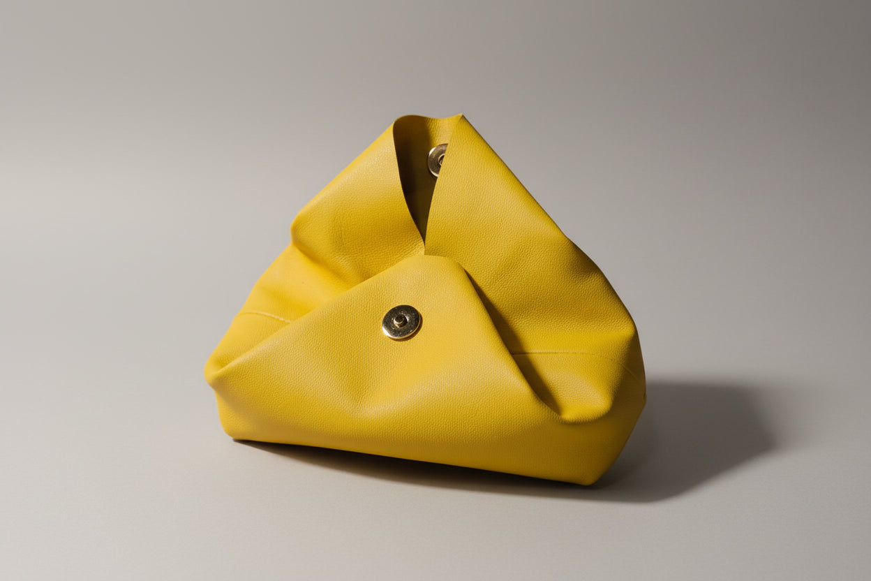 Porte-monnaie & Mini pochette Kola Jaune Citron