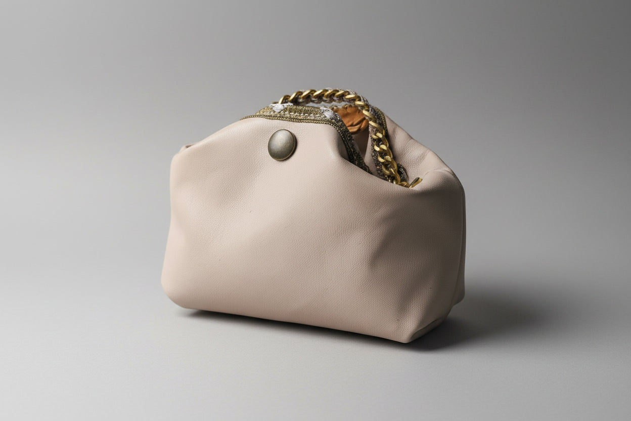 Porte-monnaie & Mini pochette Kola Écru