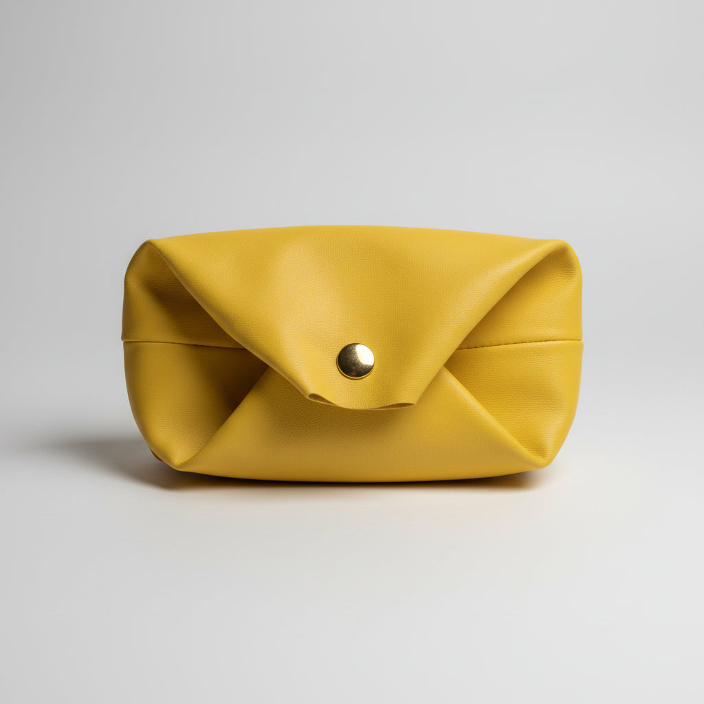 Porte-monnaie & Mini pochette Kola Jaune Citron