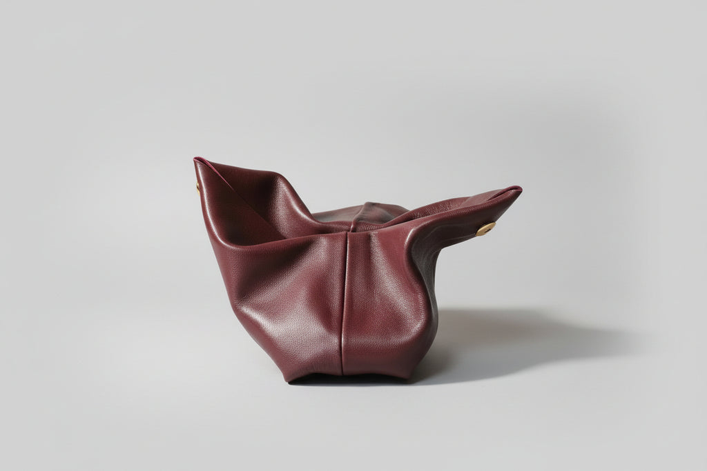 Porte-monnaie & Mini pochette Kola Aubergine