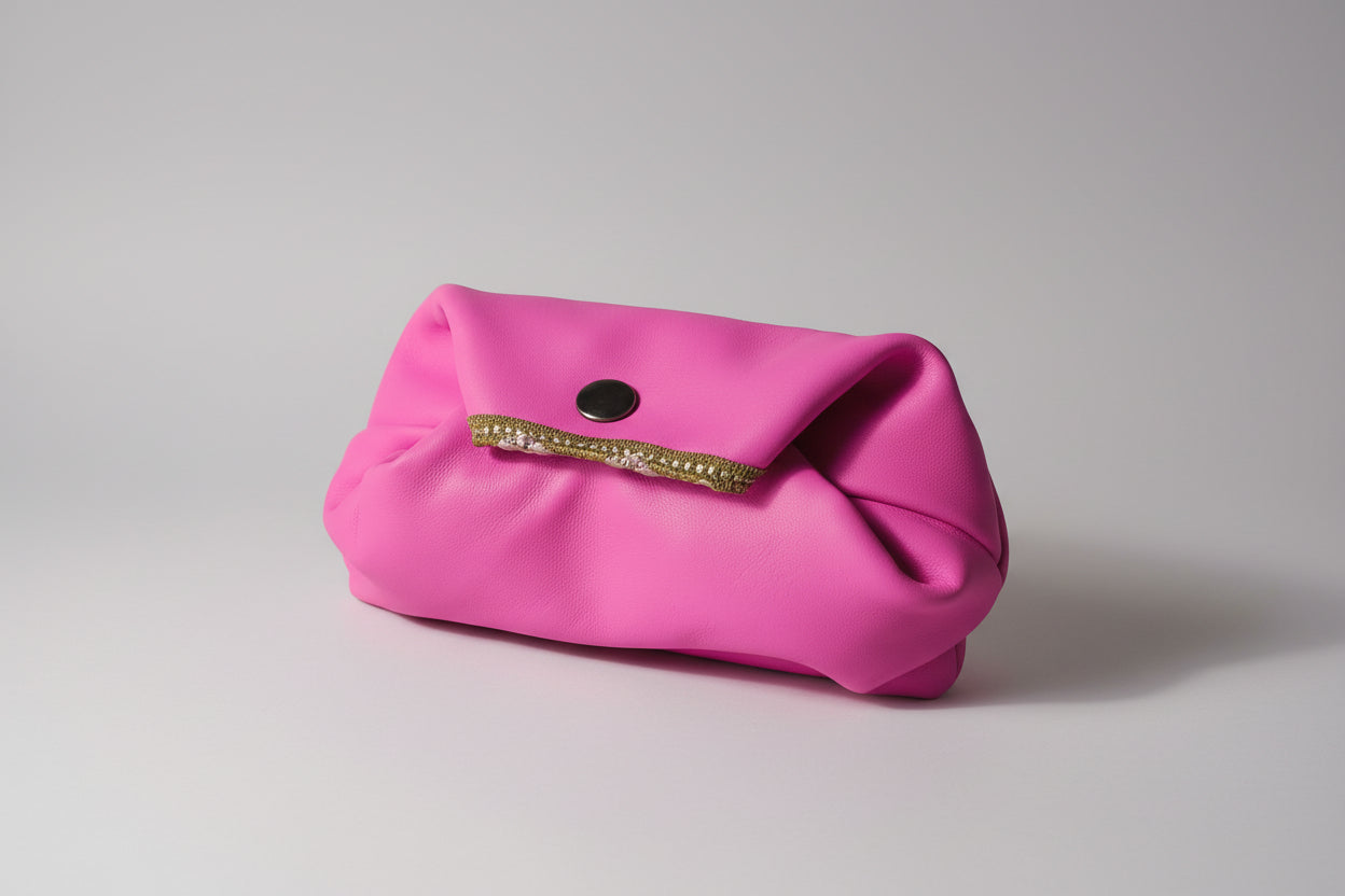 Porte-monnaie & Mini pochette Kola Rose