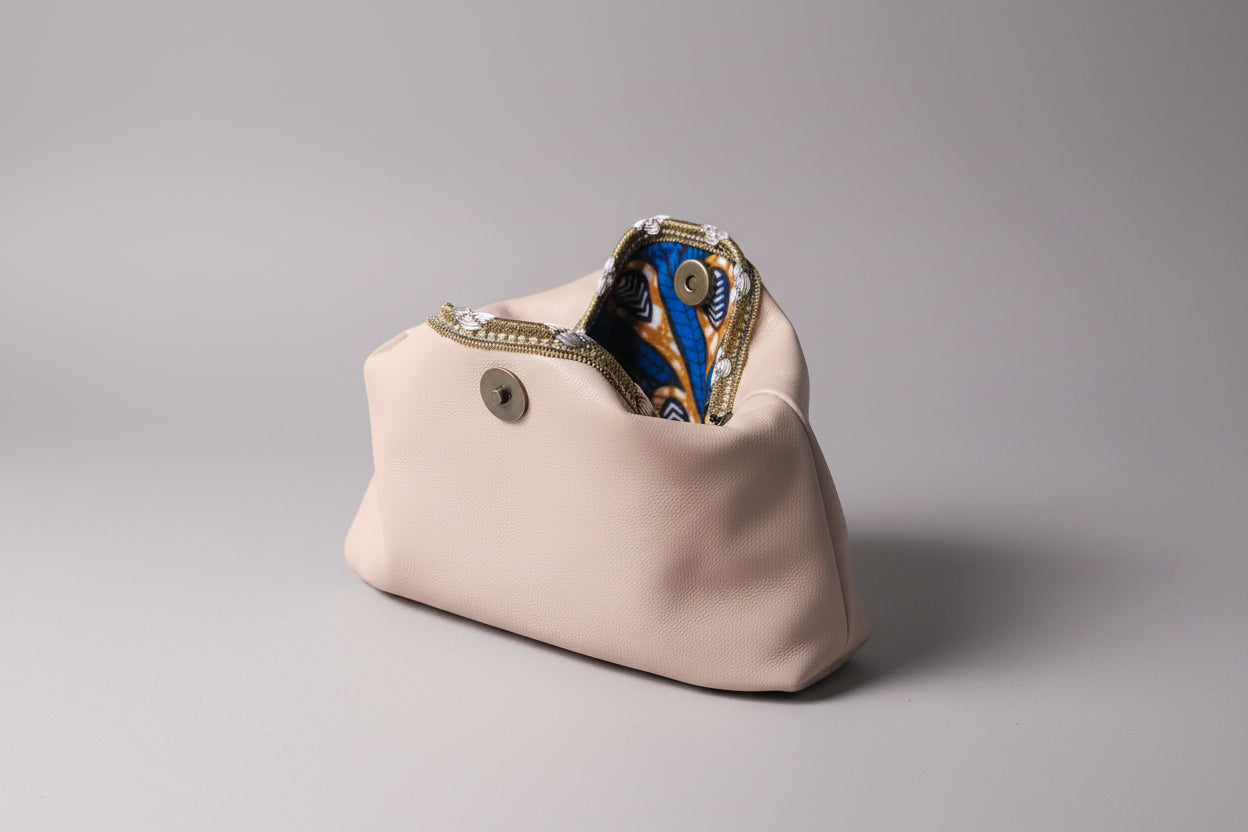 Porte-monnaie & Mini pochette Kola Écru