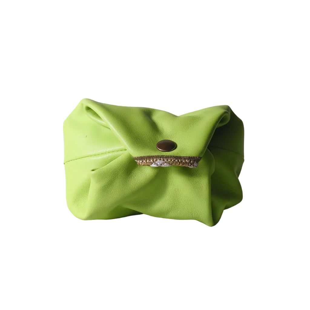 Porte-monnaie & Mini pochette Kola Vert Anis