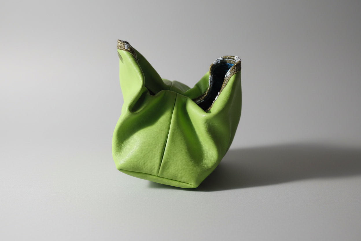 Porte-monnaie & Mini pochette Kola Vert Anis