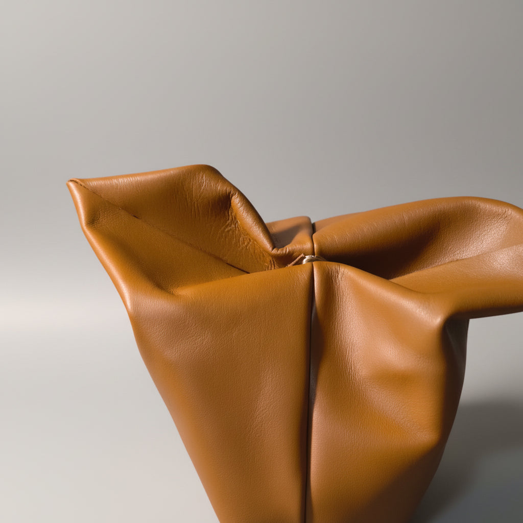 Porte-monnaie & Mini pochette Kola Cognac