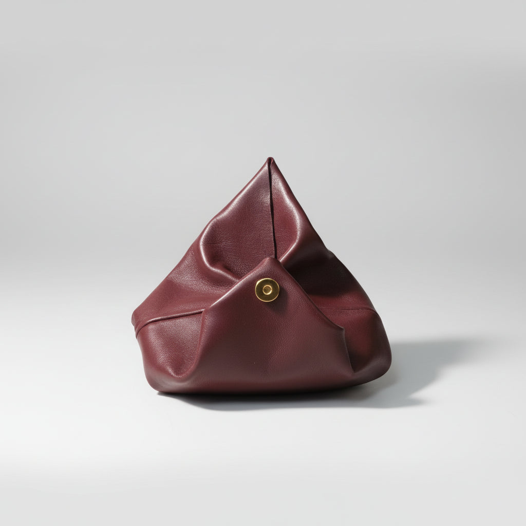 Porte-monnaie & Mini pochette Kola Aubergine