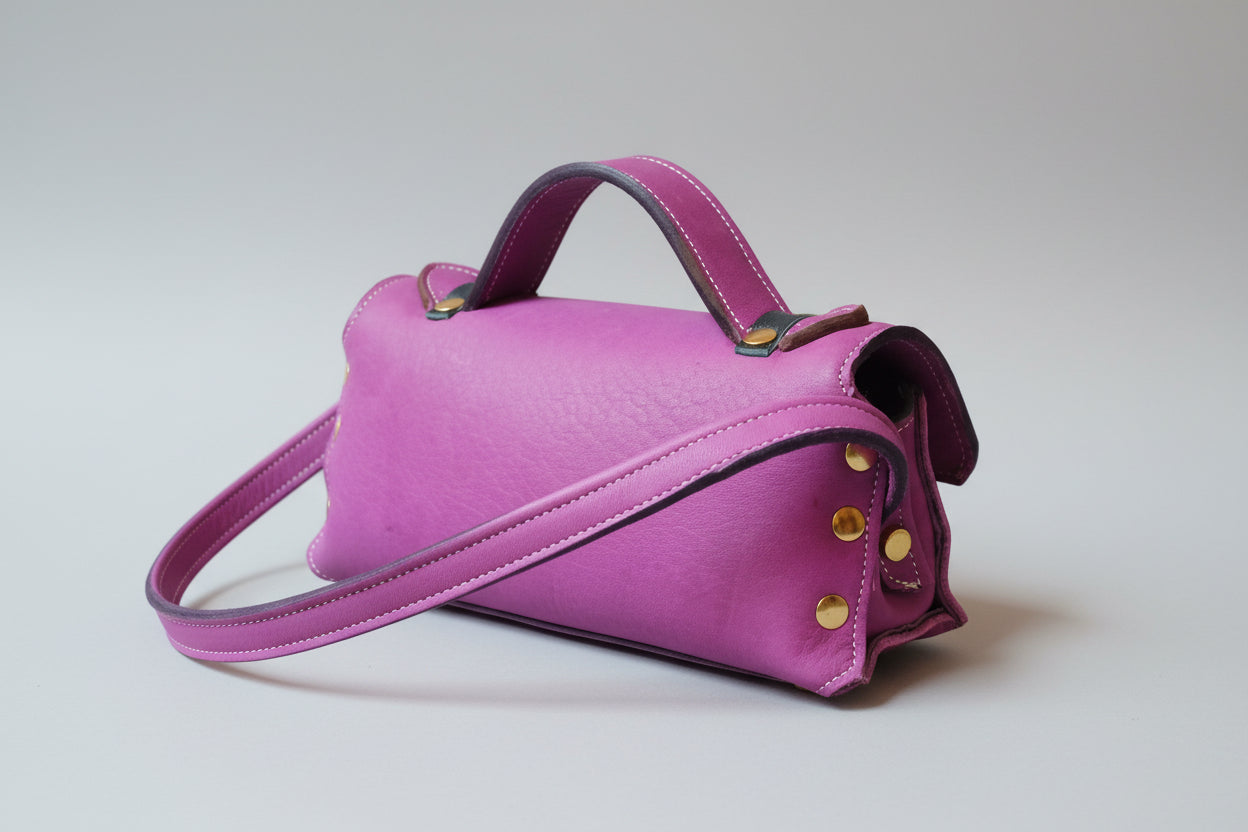 Sac à rivets violet